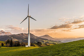Ende eines Kolosses: Eine Windkraftanlage wird recycelt